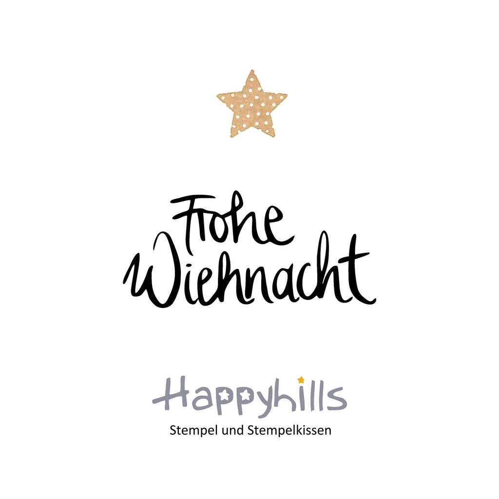 Stempel Frohe Wiehnacht