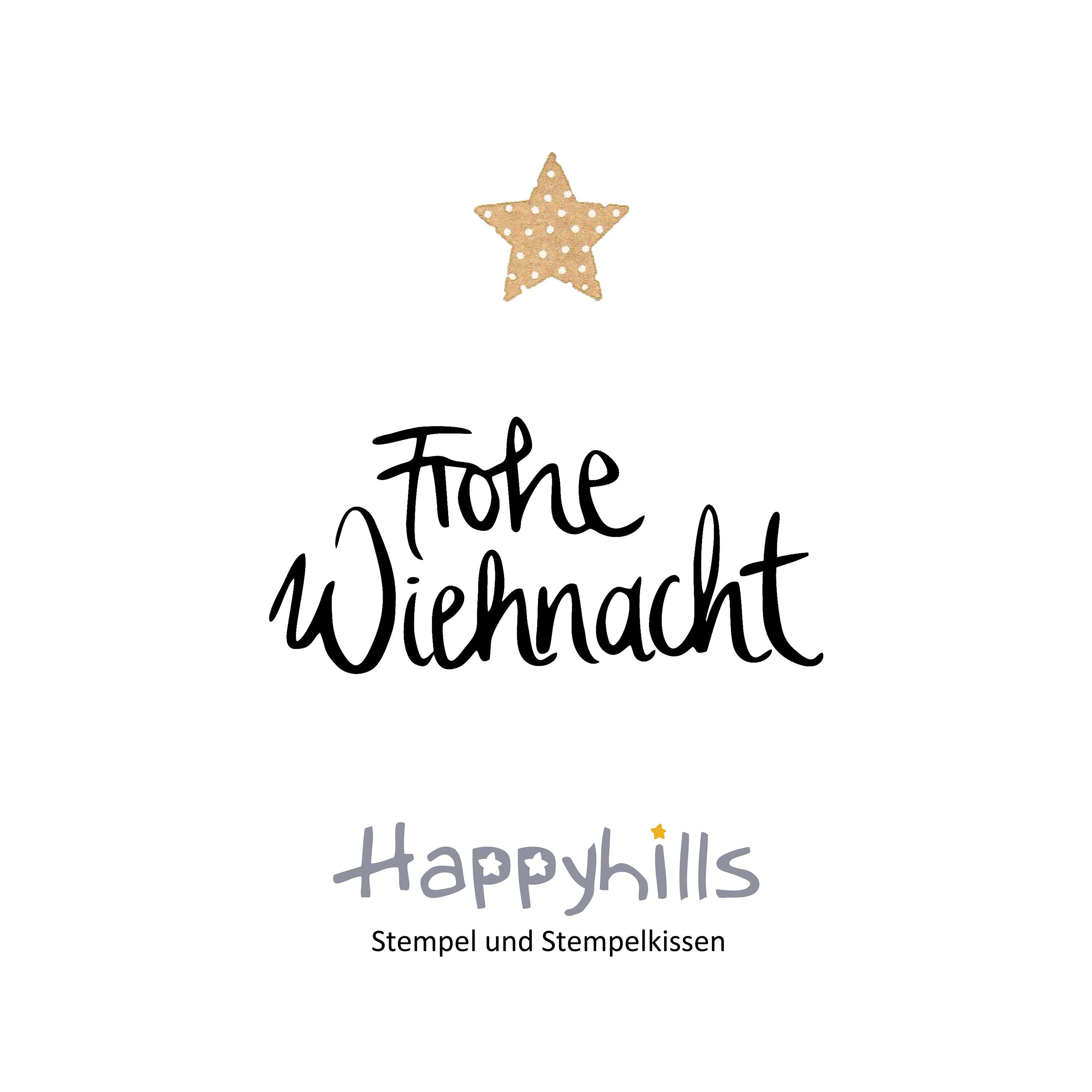 Stempel Frohe Wiehnacht