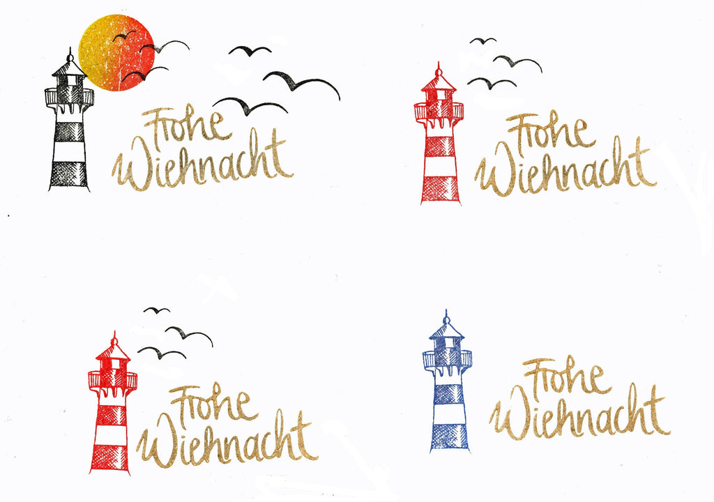 Stempel Frohe Wiehnacht