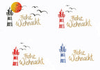 Stempel Frohe Wiehnacht