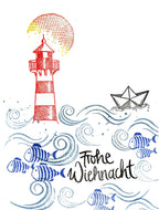 Stempel Strudelwelle und Wind