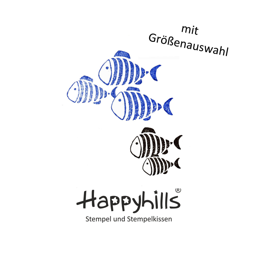 Stempel Fischschwarm
