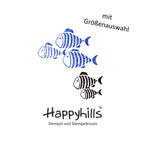Stempel Fischschwarm