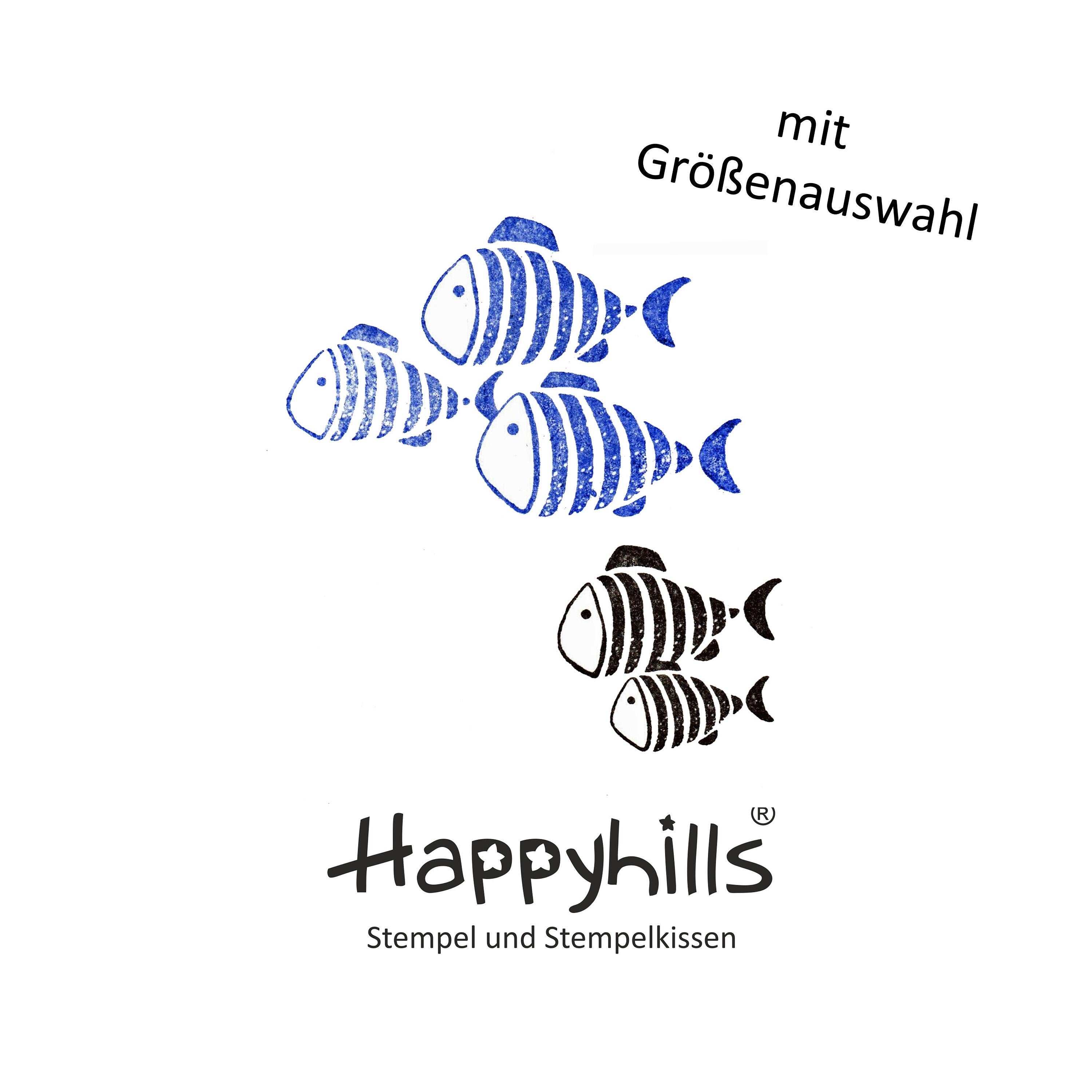 Stempel Fischschwarm