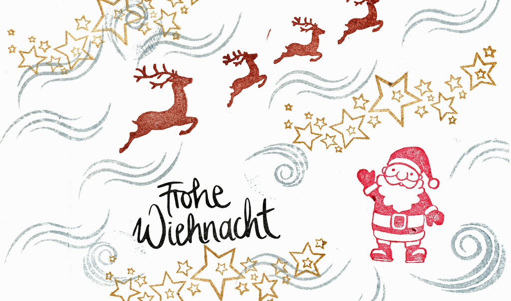 Stempel Frohe Wiehnacht