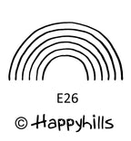 Stempel Regenbogen