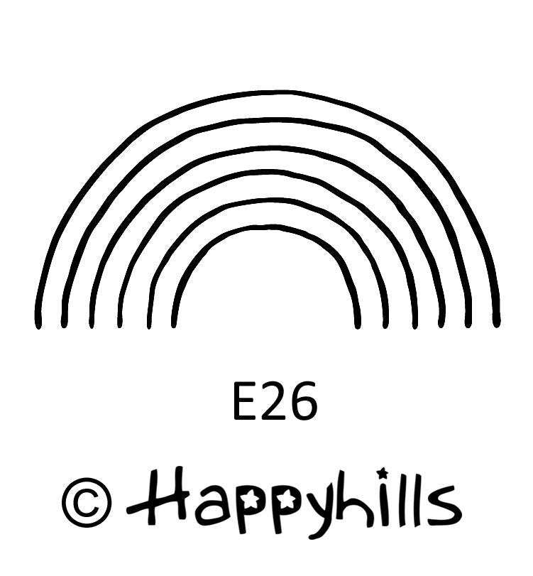 Stempel Regenbogen