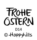 Stempel Frohe Ostern