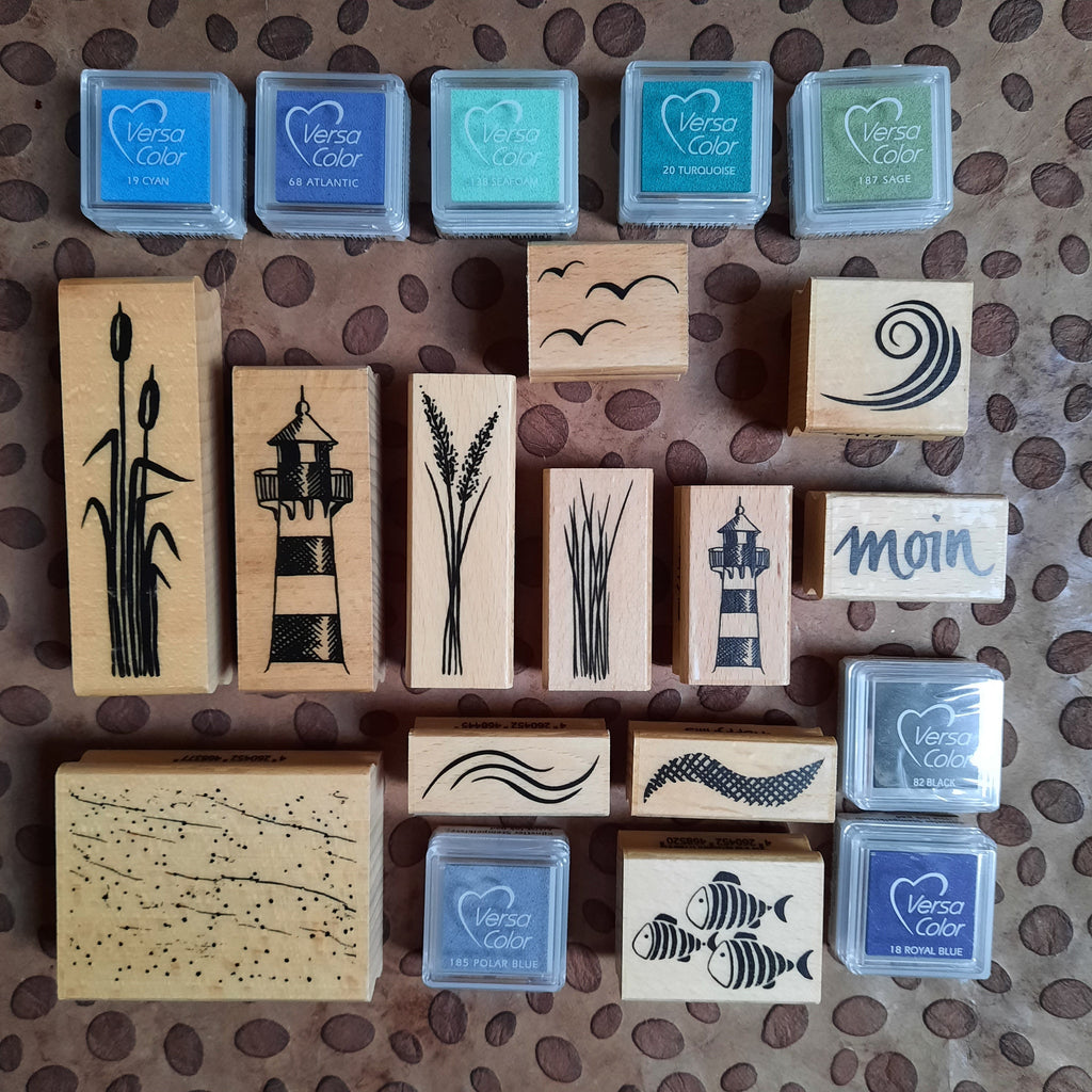 Stempel Holzwurm Hintergrund