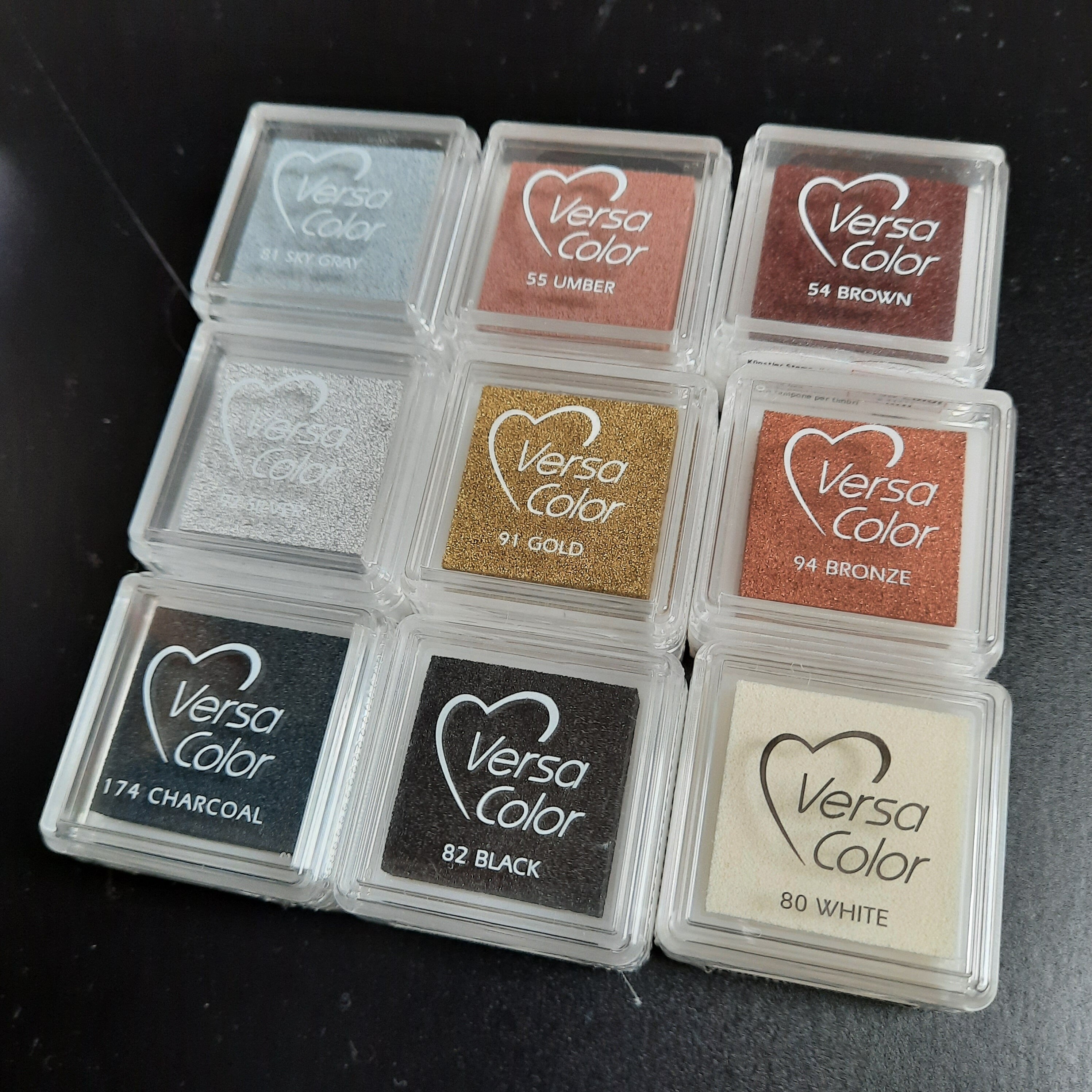 VersaColor Mini Stempelkissen mit großer Farbauswahl