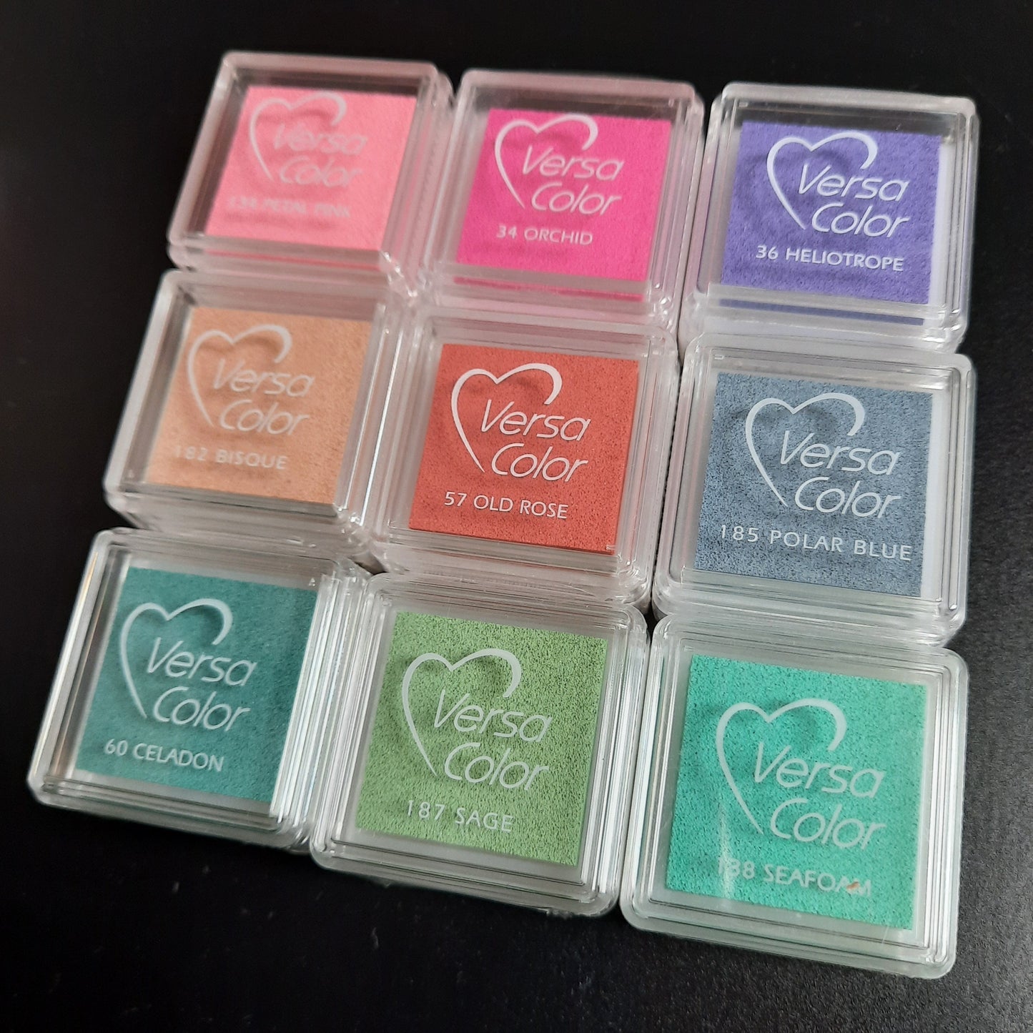 VersaColor Mini Stempelkissen mit großer Farbauswahl