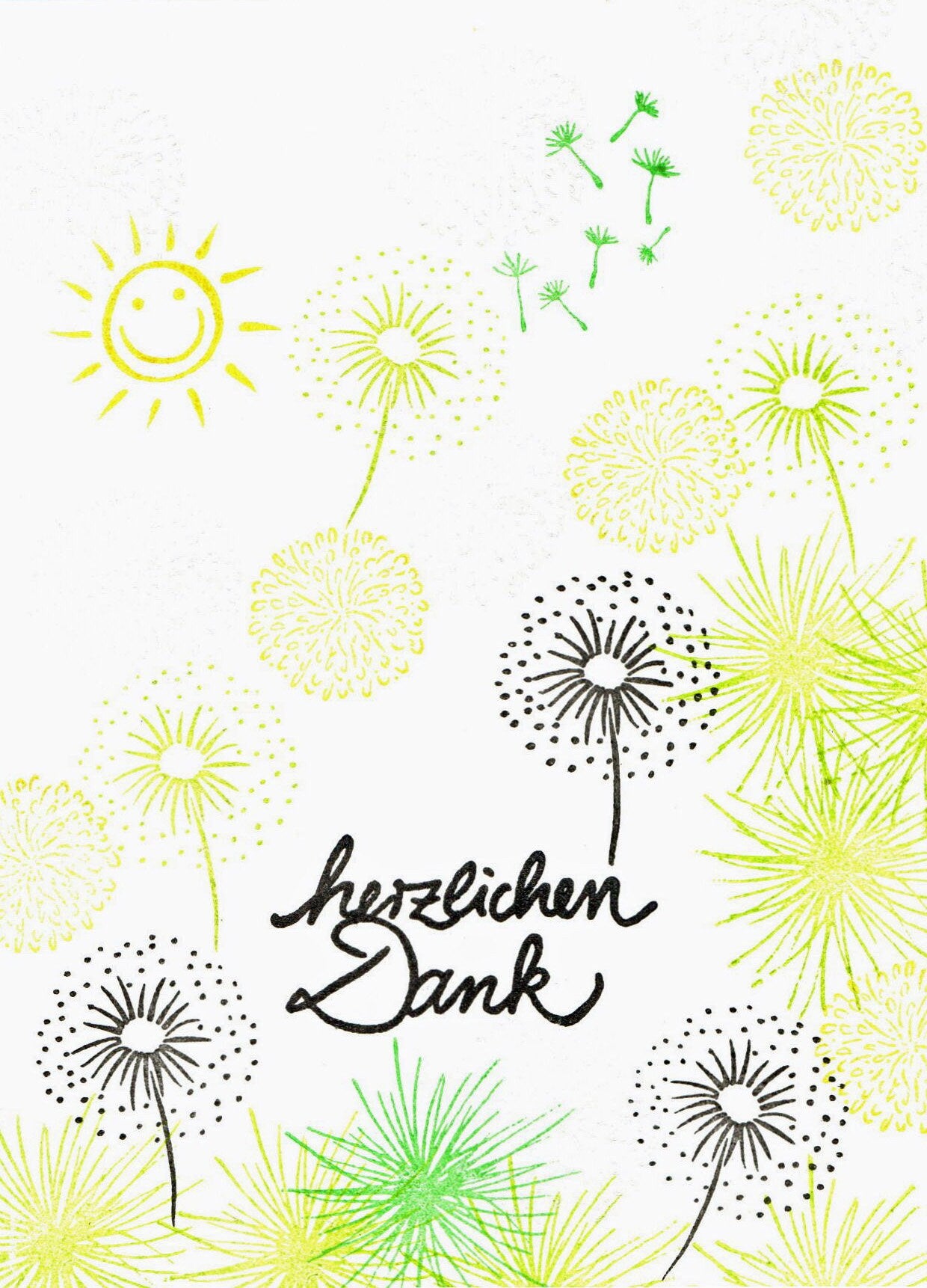 Kegelstempel Pusteblumen Auswahl oder Set