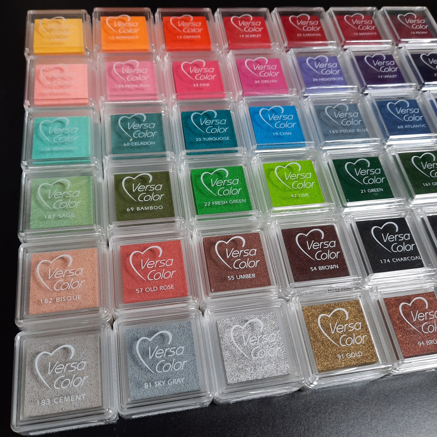 VersaColor Mini Stempelkissen mit großer Farbauswahl