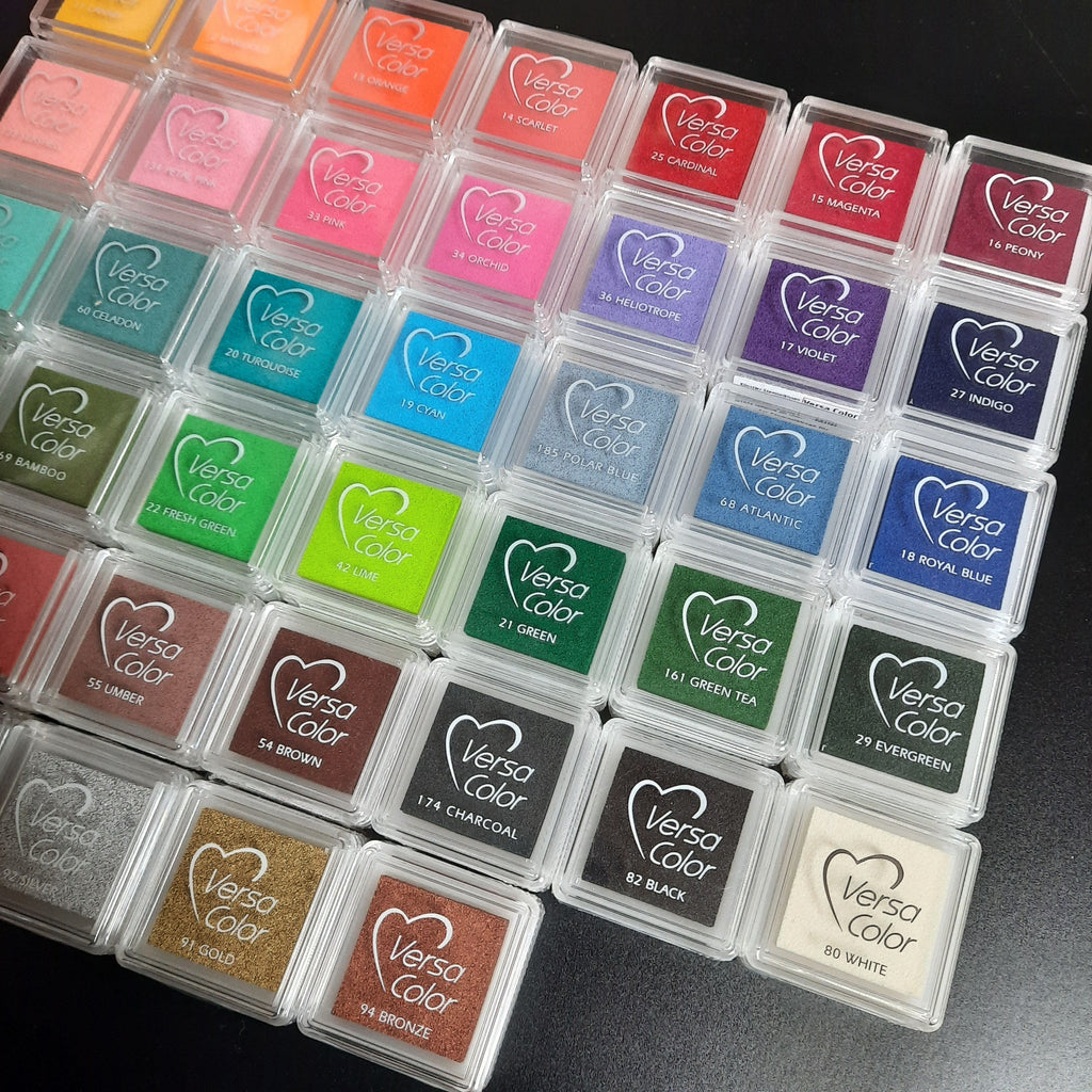 VersaColor Mini Stempelkissen mit großer Farbauswahl