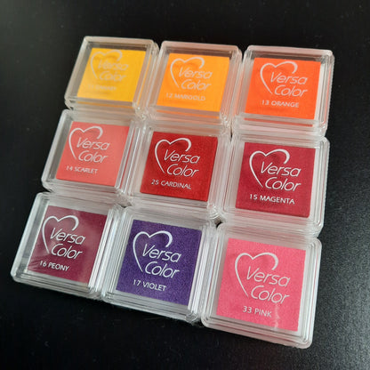 VersaColor Mini Stempelkissen mit großer Farbauswahl