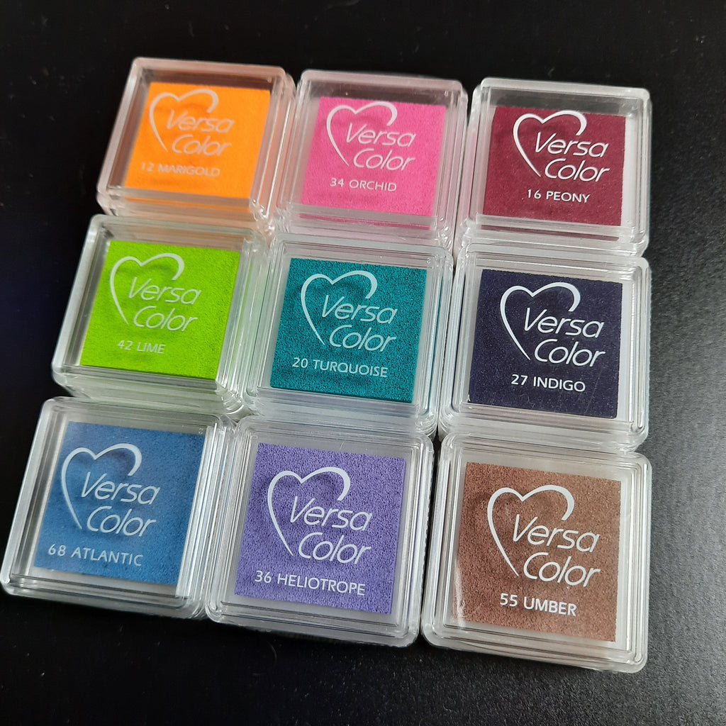 VersaColor Mini Stempelkissen mit großer Farbauswahl