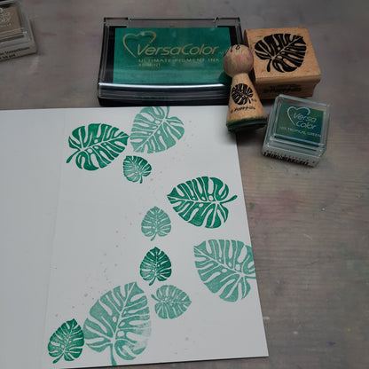 Stempel Monstera