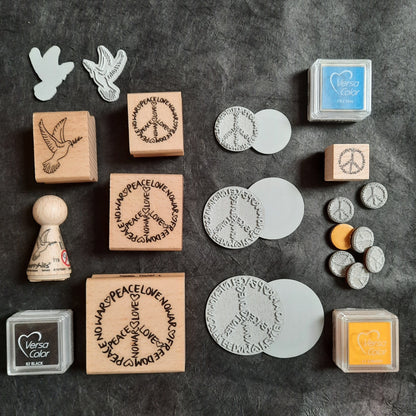Stempel Peacezeichen