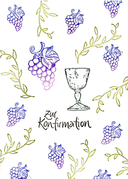 Stempel Ranke Blätter
