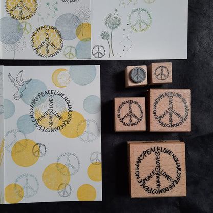 Stempel Peacezeichen