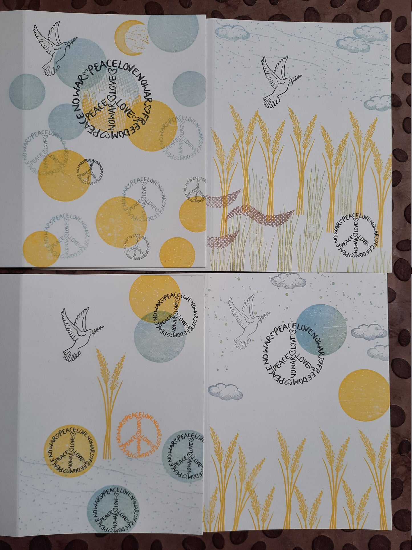 Stempel Peacezeichen