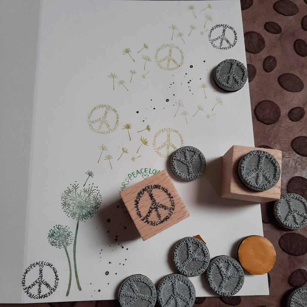 Stempel Peacezeichen