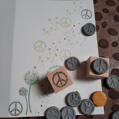 Stempel Peacezeichen