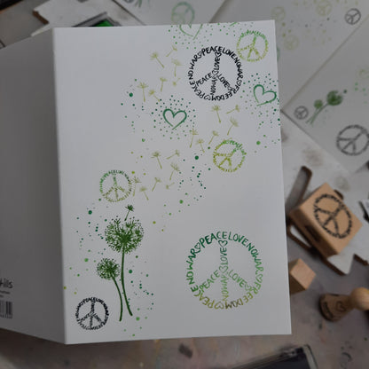 Stempel Peacezeichen