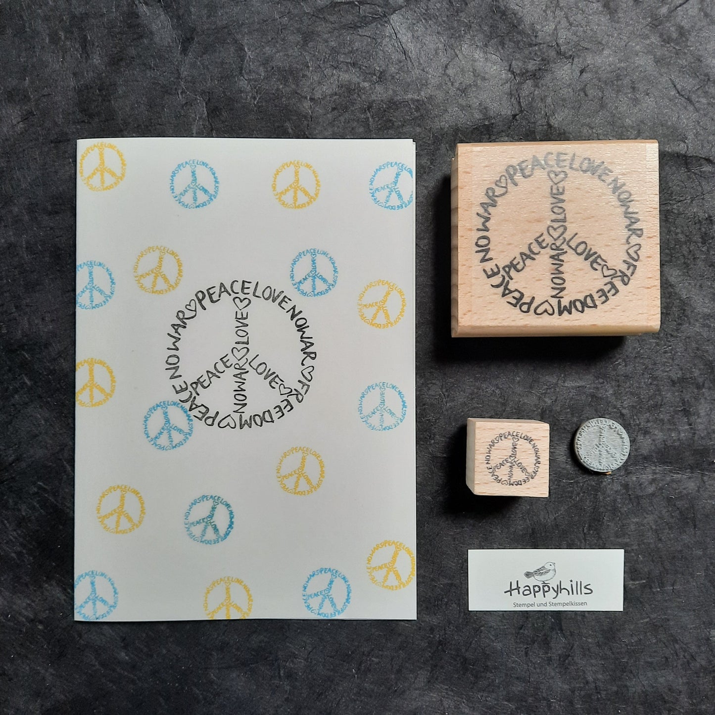 Stempel Peacezeichen