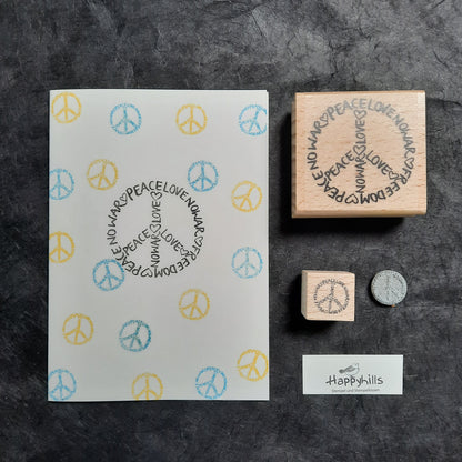 Stempel Peacezeichen