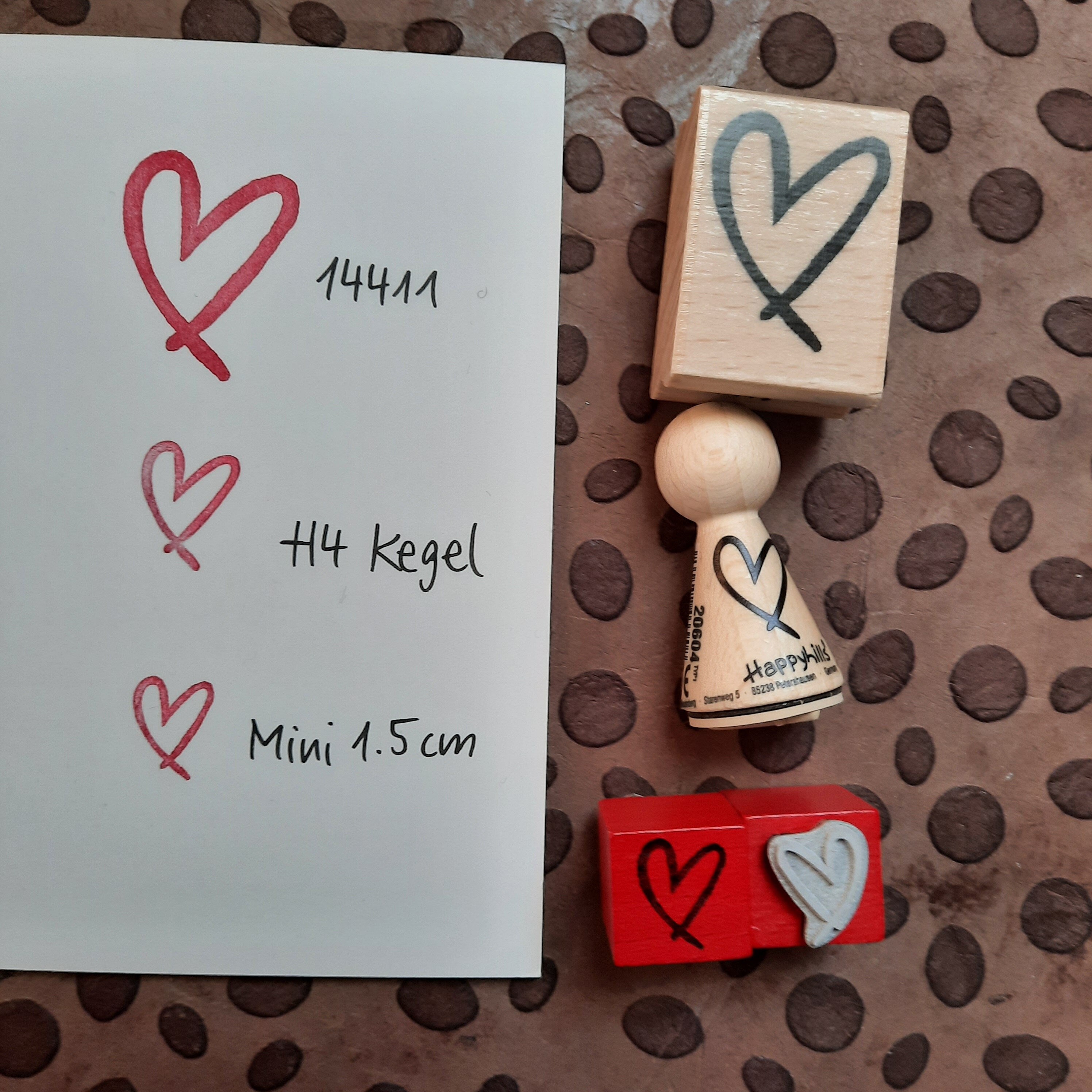 Stempel Herz frei