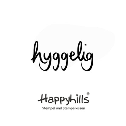 Stempel hyggelig und HYGGE