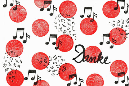 Stempel Musiknoten