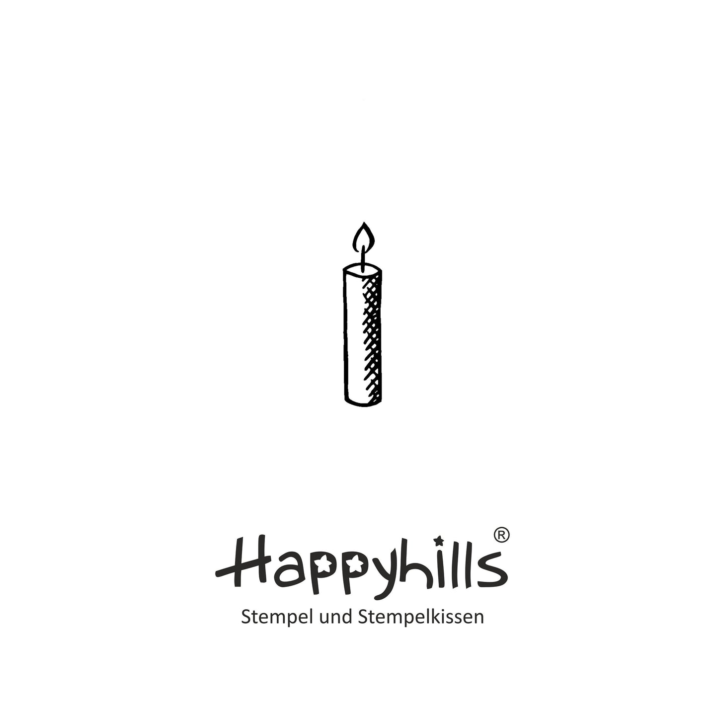 Stempel Kerze