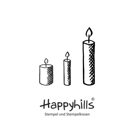 Stempel Kerze
