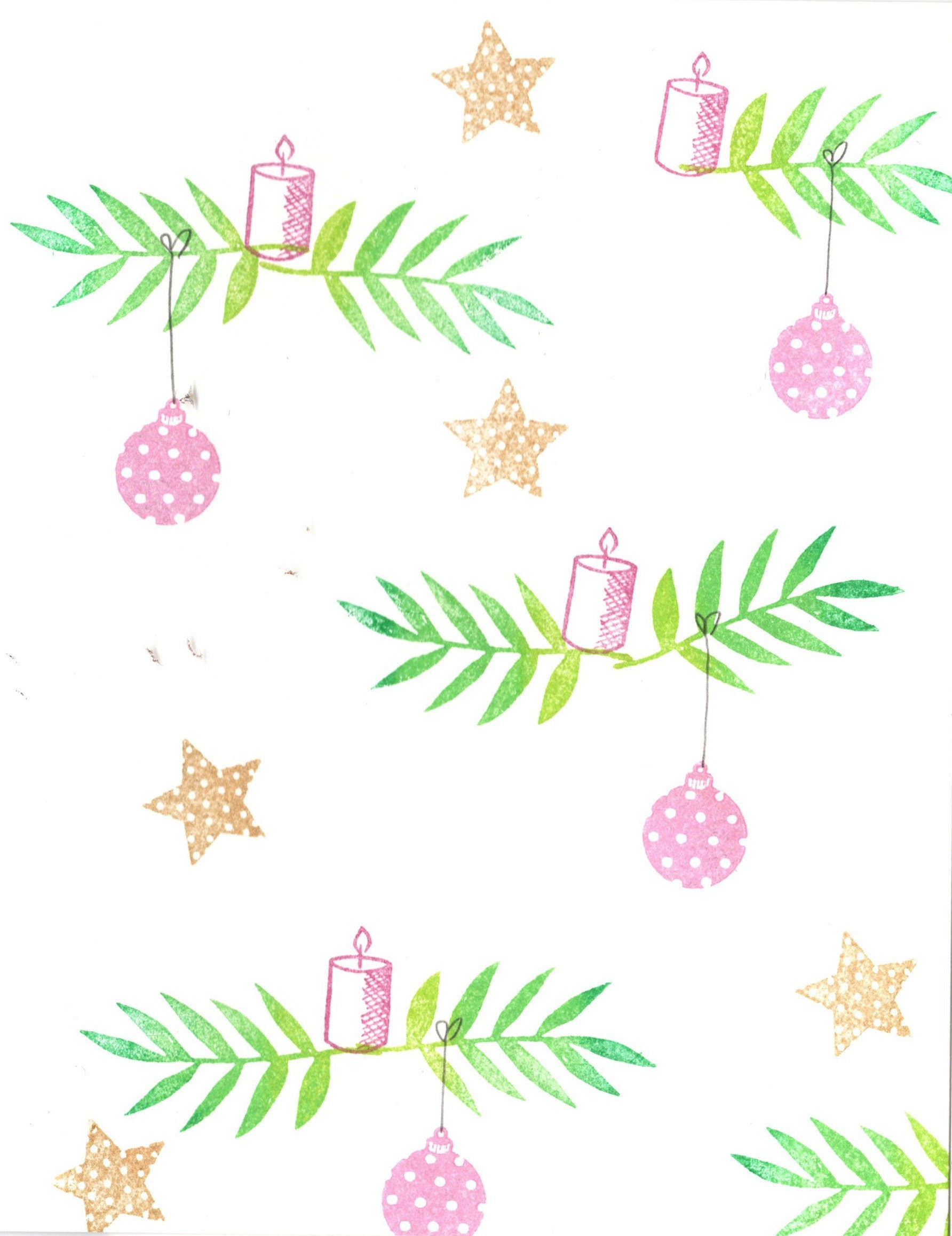 Stempel Kerze