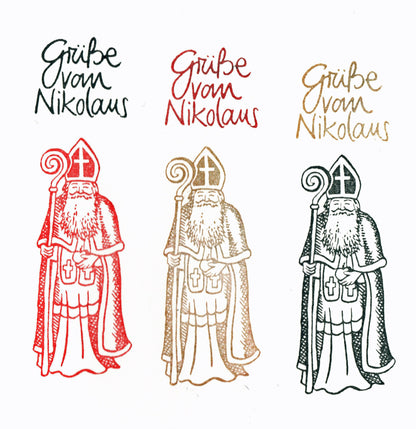 Stempel Grüße vom Nikolaus