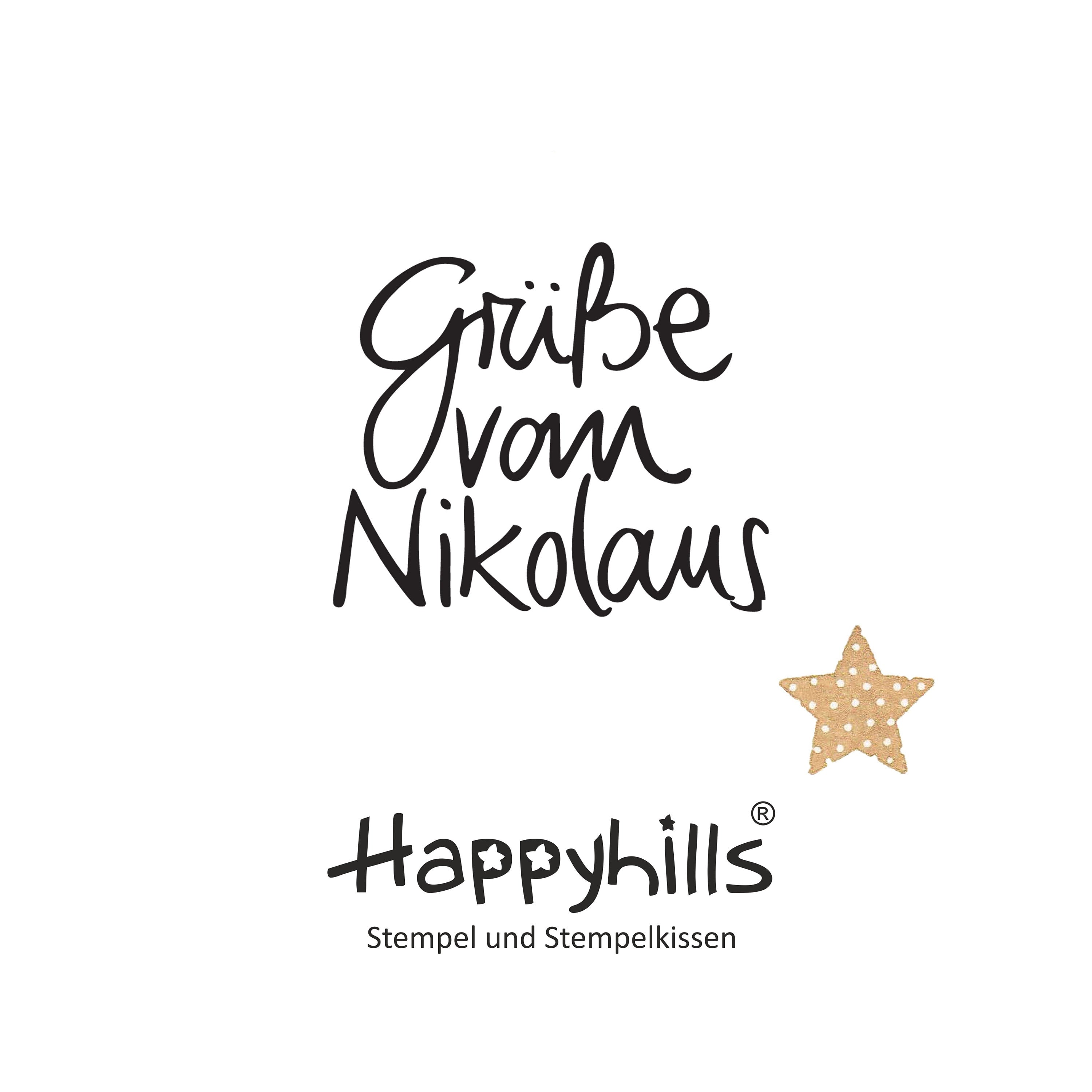 Stempel Grüße vom Nikolaus