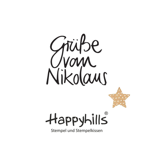 Stempel Grüße vom Nikolaus