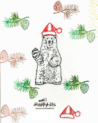 Stempel Kiefernzweig