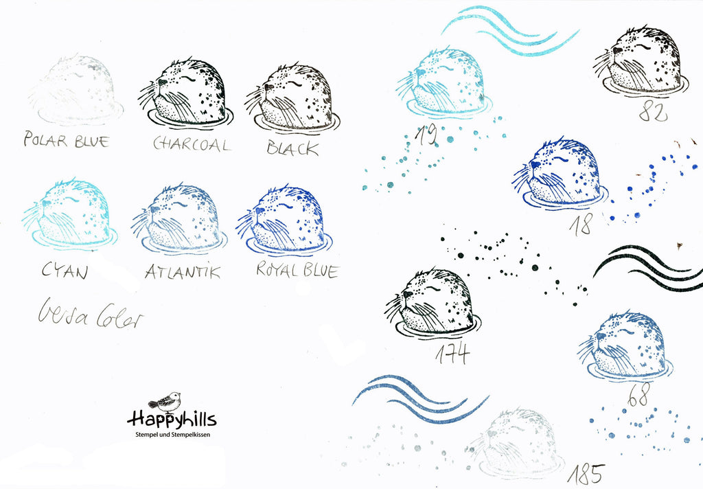 Stempel Seehundkopf