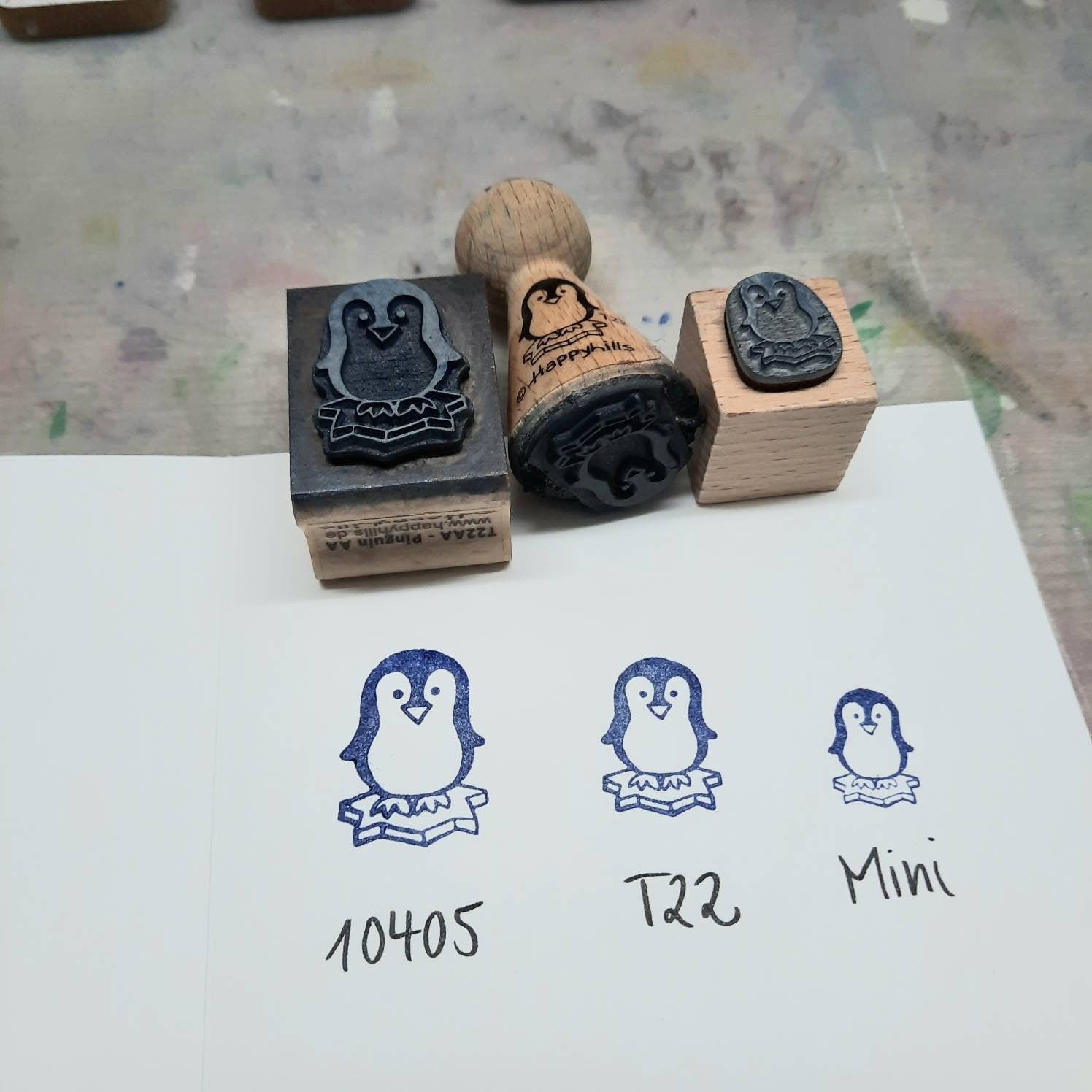 Stempel Pinguin