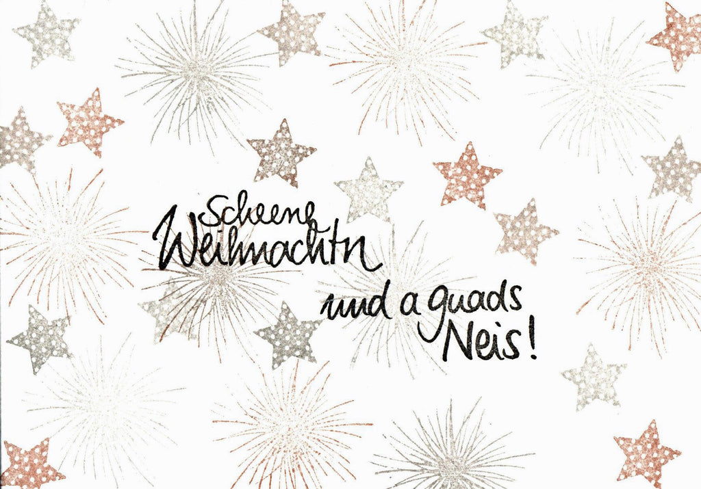 Stempel Scheene Weihnachtn
