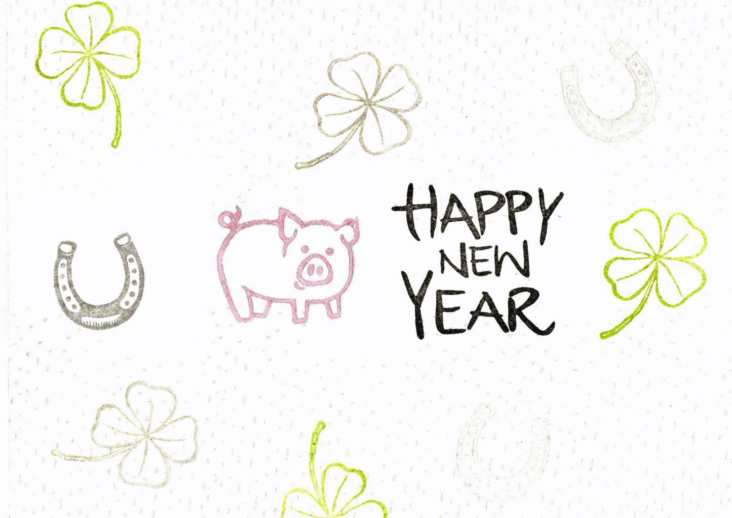 Stempel Happy New Year