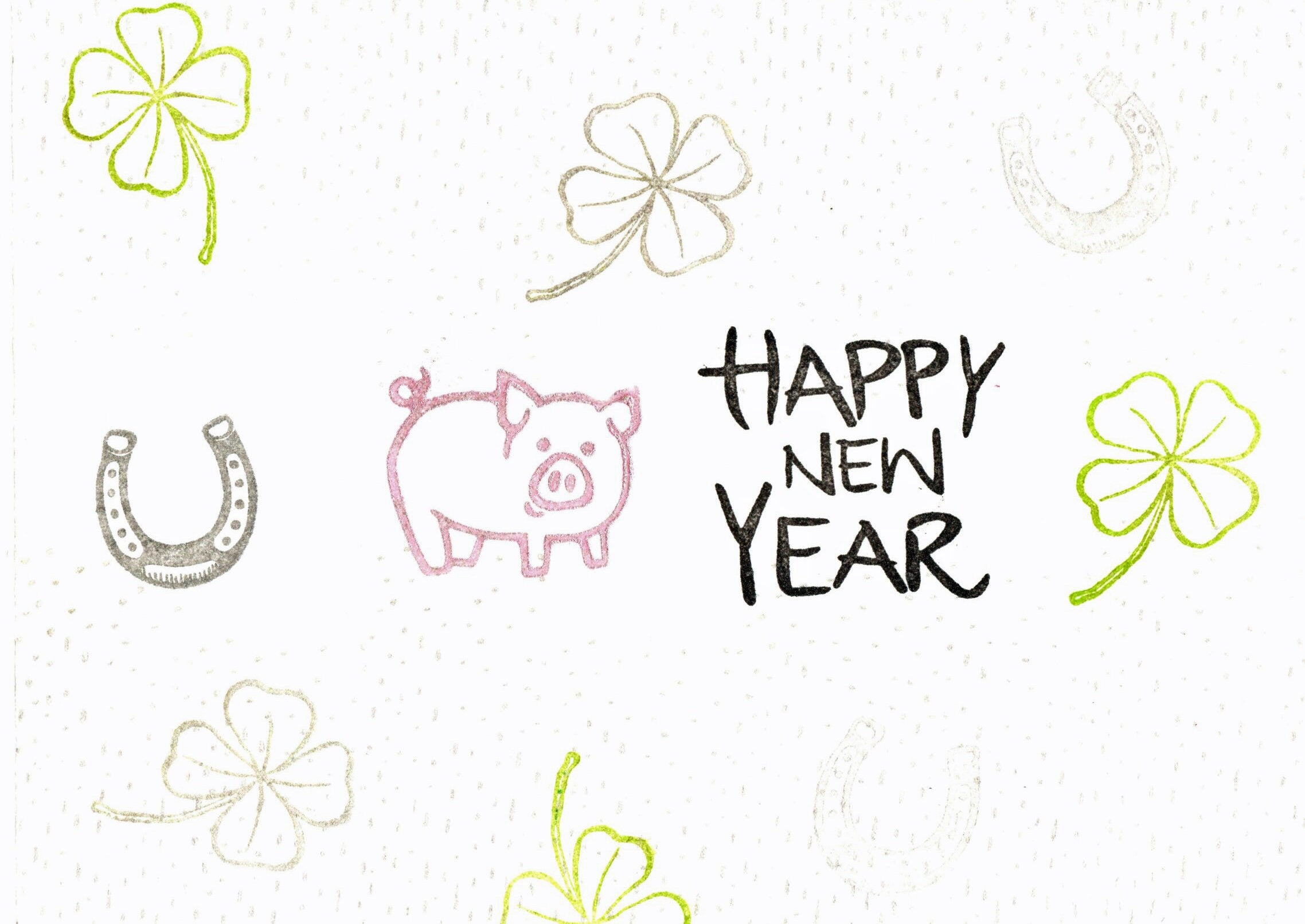 Stempel Happy New Year
