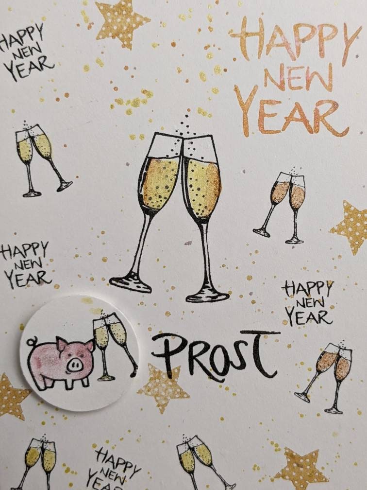 Stempel Happy New Year