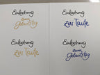 Stempel zum Geburtstag