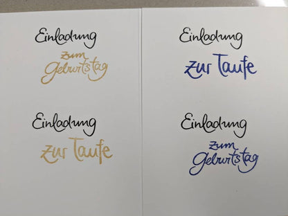 Stempel zum Geburtstag