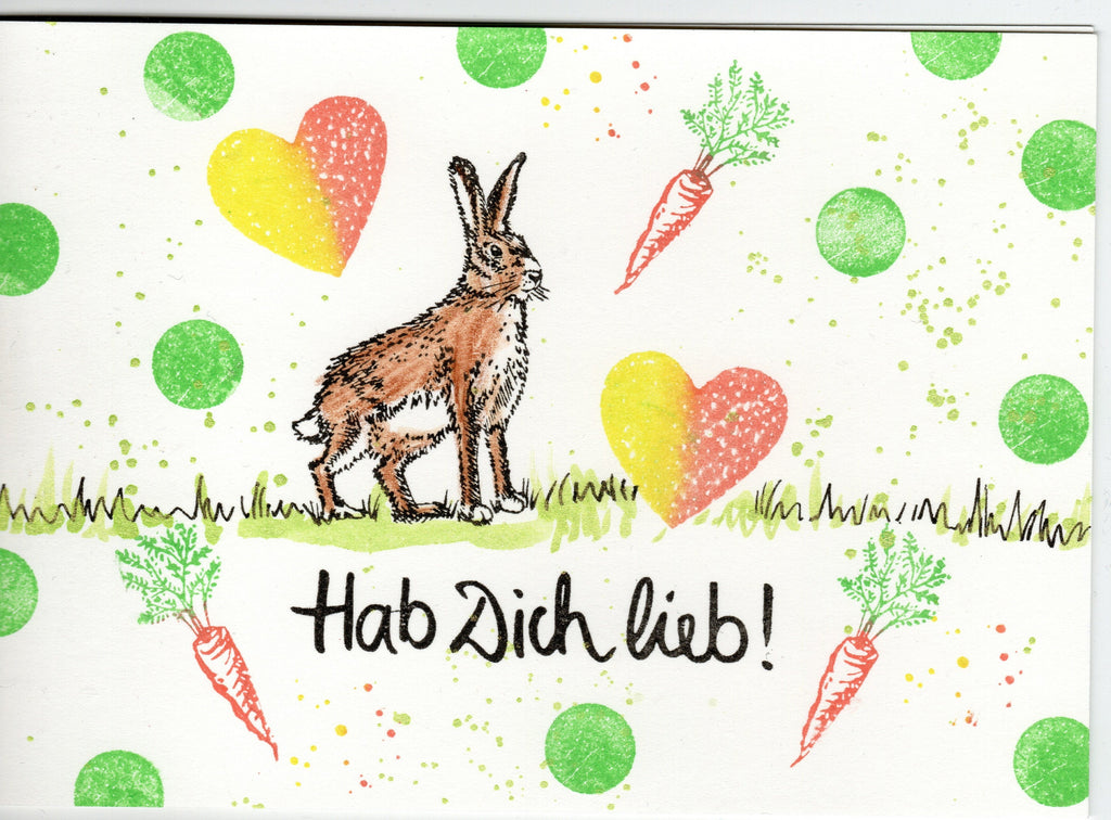 Stempel Herz shabby