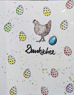 Stempel Huhn läuft